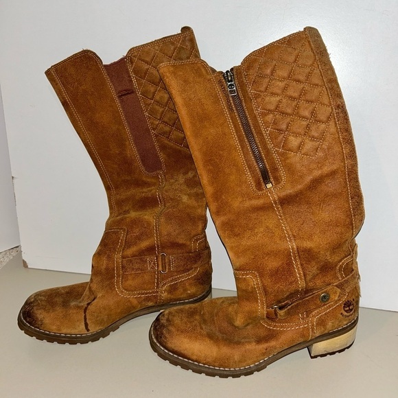 Timberland classic high top boots size 7 - Picture 1 of 5